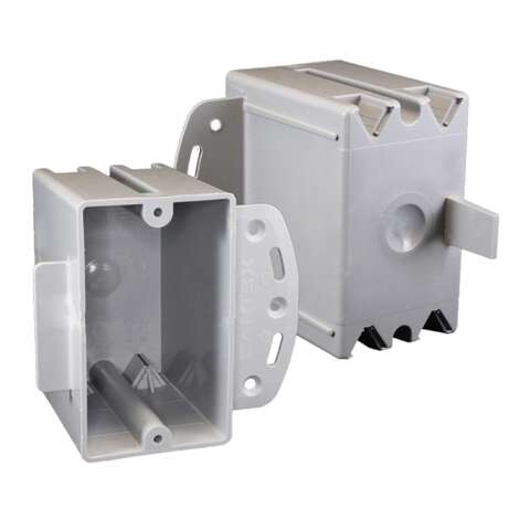 Amerelle Metro White 1 gang Ceramic Decorator Wall Plate 1 pk