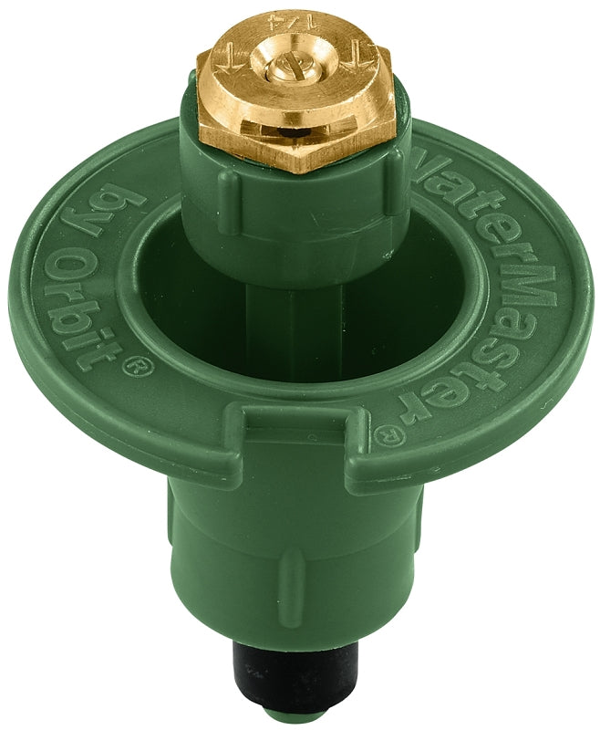 Orbit 54029 Sprinkler Head with Nozzle, 0.75 gpm, 1/2 in Connection, FNPT, 12 ft, Plastic, Pack of 50