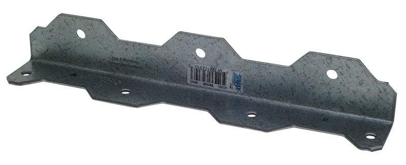 Simpson Strong-Tie TA Series TA10Z-R Staircase Angle, 1-1/2 in W, 1-1/2 in D, 10-1/4 in H, Steel, ZMAX, Pack of 20
