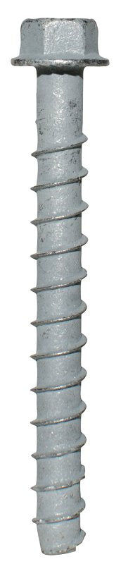 Simpson Strong-Tie Titen HD THD37400HF1 Heavy-Duty Screw Anchor, 3/8 in Dia, 4 in L, Carbon Steel, Zinc, Pack of 30