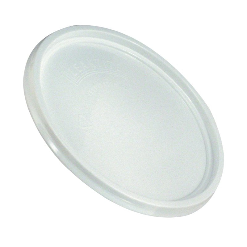 Leaktite 10000 Pry-Off Lid, HDPE, White