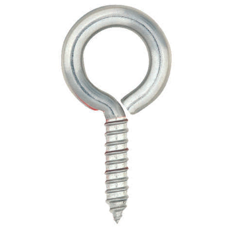 Hampton 11/32 in. D X 2-5/8 in. L Polished Stainless Steel Screw Eye 200 lb. cap. 1 pk, Pack of 10