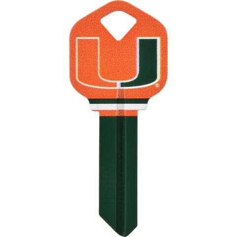 Hillman NCAA Kwikset/66 KW1 House/Office Key Blank Single, Pack of 6