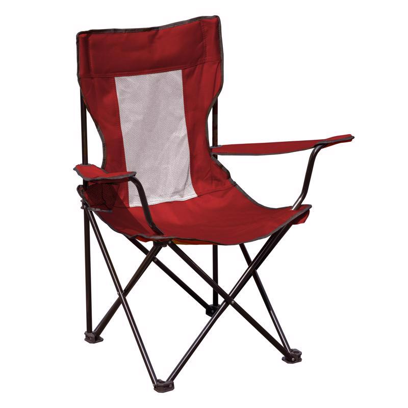 QuikChair Assorted Classic Folding Quad Chair, Pack of 6