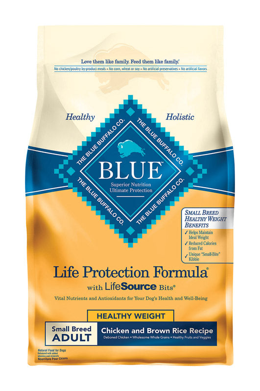 Blue Buffalo Life Protection Formula Adult Chicken and Brown Rice Dry Dog Food 5 lb
