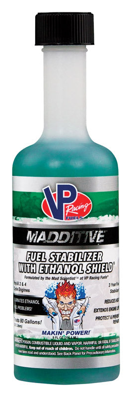 VP Racing Fuels Madditive Gasoline Fuel Stabilizer 8 oz, Pack of 9