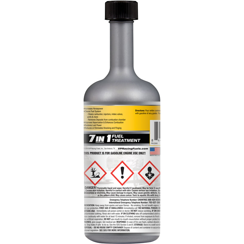 VP Racing Fuels Madditive Gasoline/2 and 4 Cycle Engine Complete Fuel System Cleaner 16 oz, Pack of 9