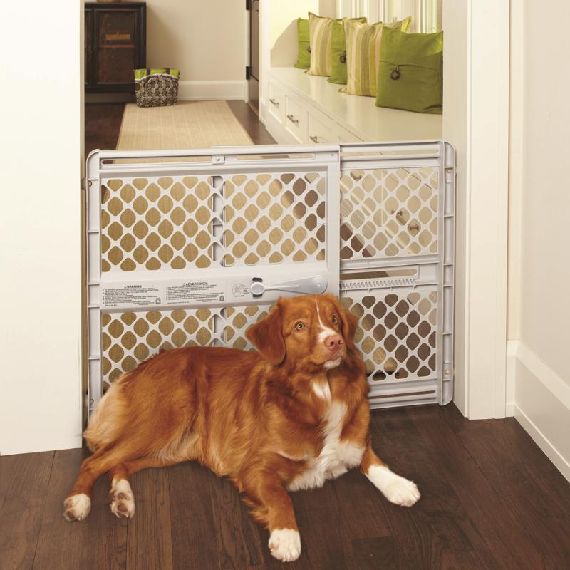 North States 26 in. H X 26-42 in. W Plastic Pet Gate