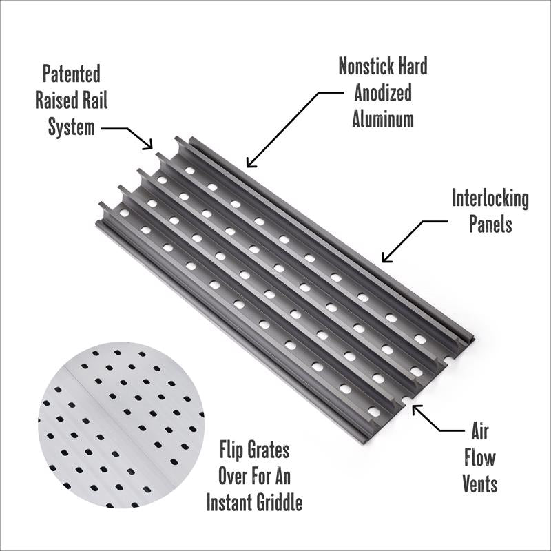 GrillGrate For Traeger Pro Series Sear Station Grill Grate Kit 18.5 in. L X 15.38 in. W