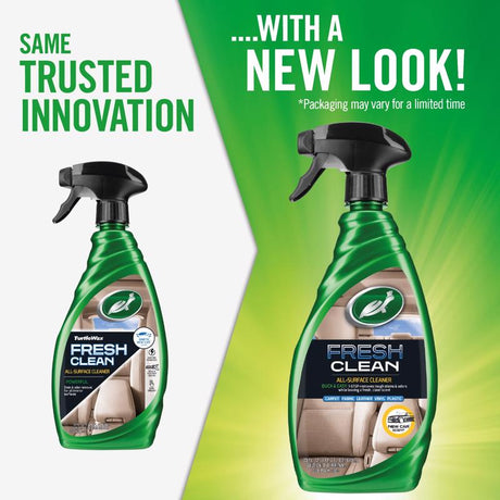 Turtle Wax Power Out Multi-Surface Cleaner Spray New Car Scent 23 oz, Pack of 6