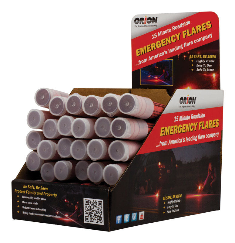 Orion 1 pc Safety Flares, Pack of 36