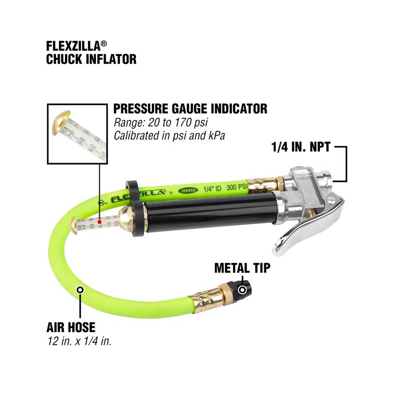 Legacy Flexzilla 170 psi Tire Inflator