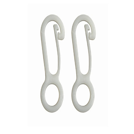 Valley Forge 0.5 in. L Nylon Flag Pole Snap Clips, Pack of 12