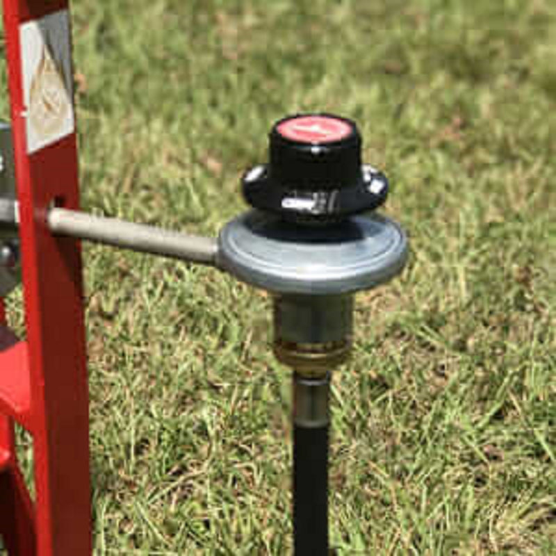 FireDisc 4 ft. L Propane Hose and Regulator