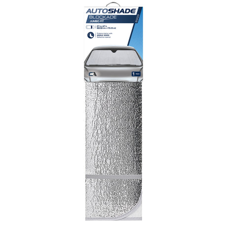 Custom Accessories 67 in. L X 27 in. W Silver Foldable Sun Shade, Pack of 10