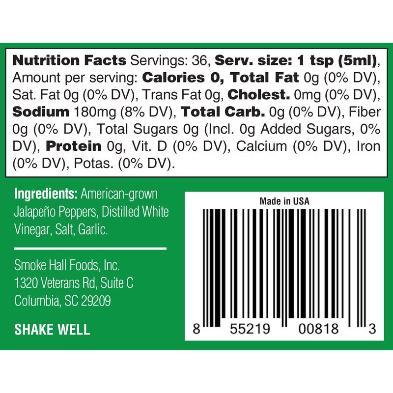 The General's Hot Sauce Hooah Jalapeno Sauce 6 oz