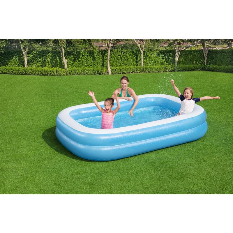 Bestway H2OGO 206 gal Rectangular Inflatable Pool 20 in. H X 69 in. W X 102 in. L