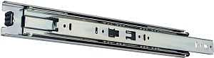 Knape & Vogt 8400P 16 Drawer Slide, 16 in L Extension, 100 lb, 1/2 in W Rail, Anochrome