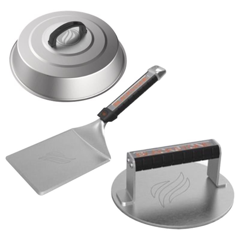 Blackstone Stainless Steel Grill Burger Kit 3 pc, Pack of 2