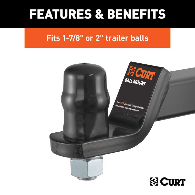 CURT 2 in. Hitch Ball Cover