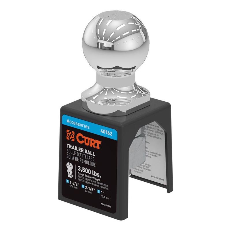 CURT 3500 lb. cap. 1-7/8 in. Hitch Ball