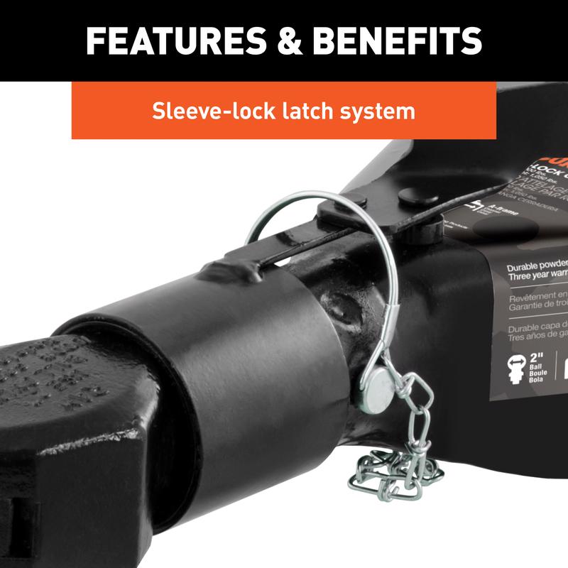 CURT 7000 lb. cap. 2 in. Frame Coupler