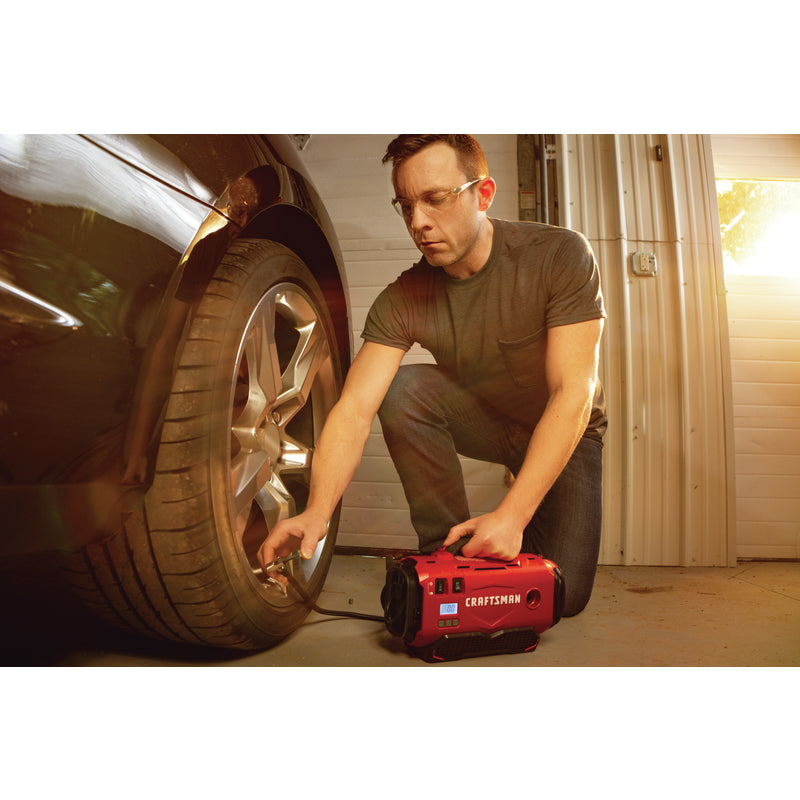 Craftsman V20 20 V 160 psi Cordless Inflator