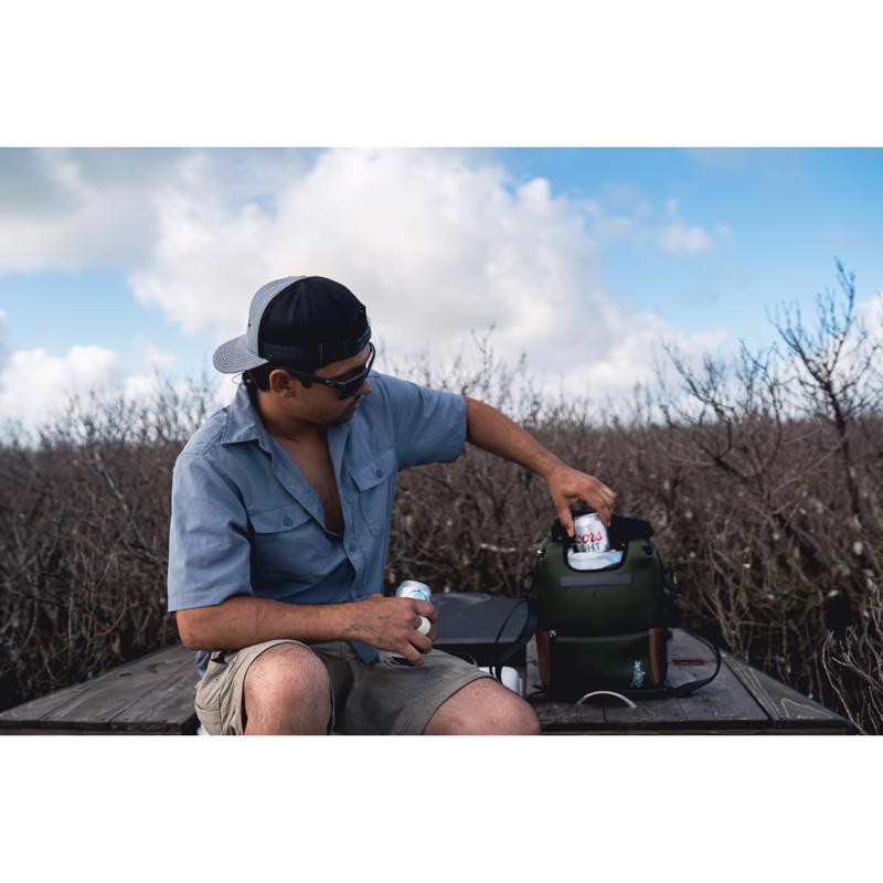 Kanga Pouch Green 12 cans Cooler