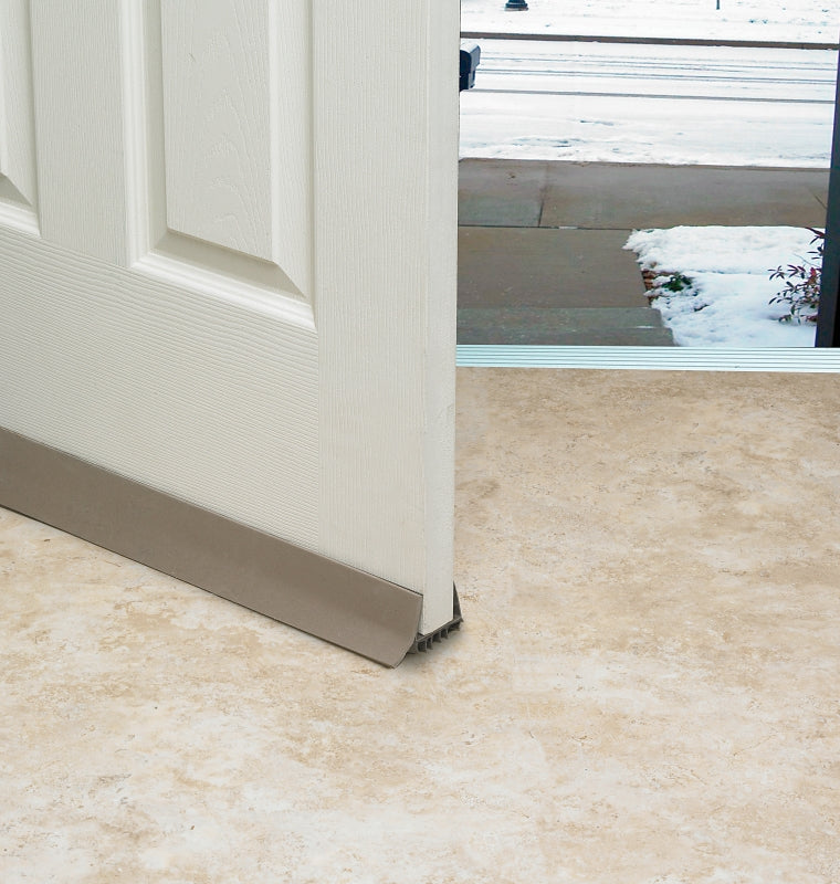 Frost King UDB77 Door Sweep, 36 in L, 1-3/4 in W