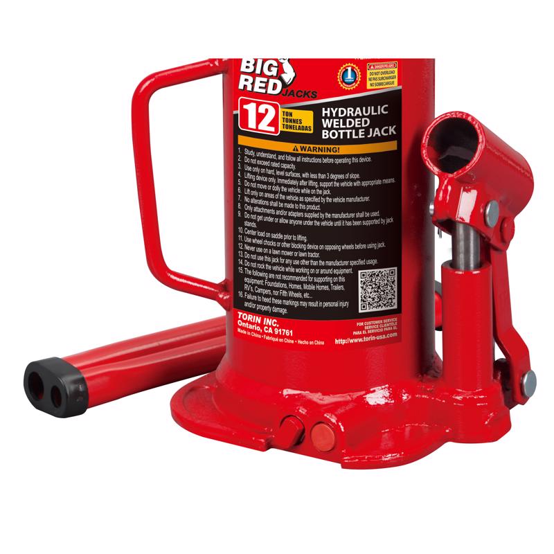 Torin Big Red Hydraulic 24000 lb Automotive Bottle Jack