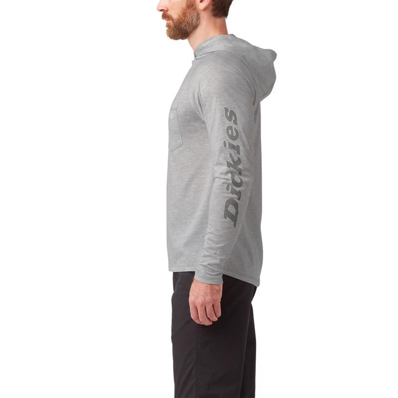 Dickies XL Long Sleeve Men's Gray Pullover Tee Shirt