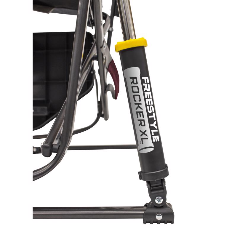 GCI Outdoor Freestyle Rocker XL Red Freestyle Folding Rocker