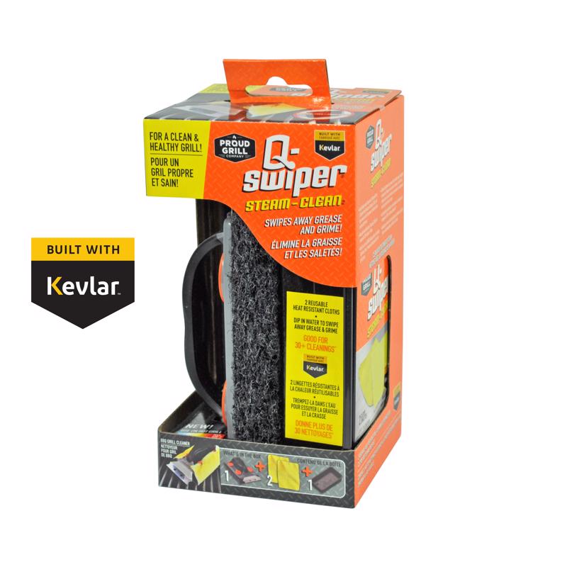 Proud Grill Q-Swiper Steam-Clean Grill Cleaning Kit 4 pc