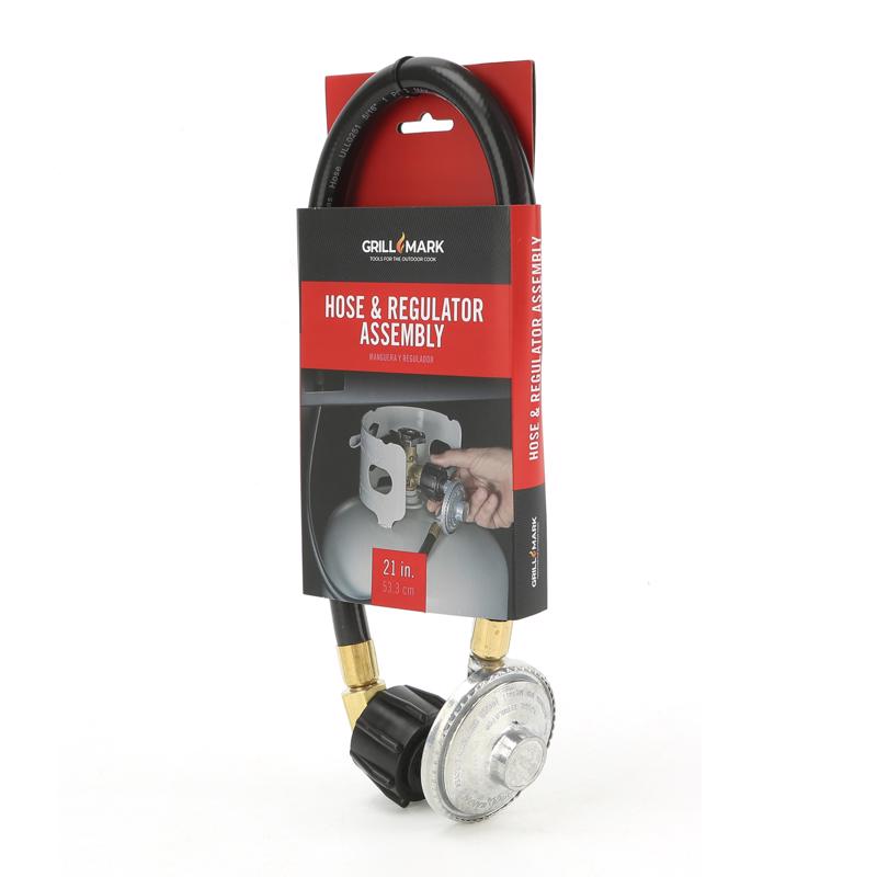 Grill Mark 21 in. L Rubber Propane Hose and Regulator, Pack of 4