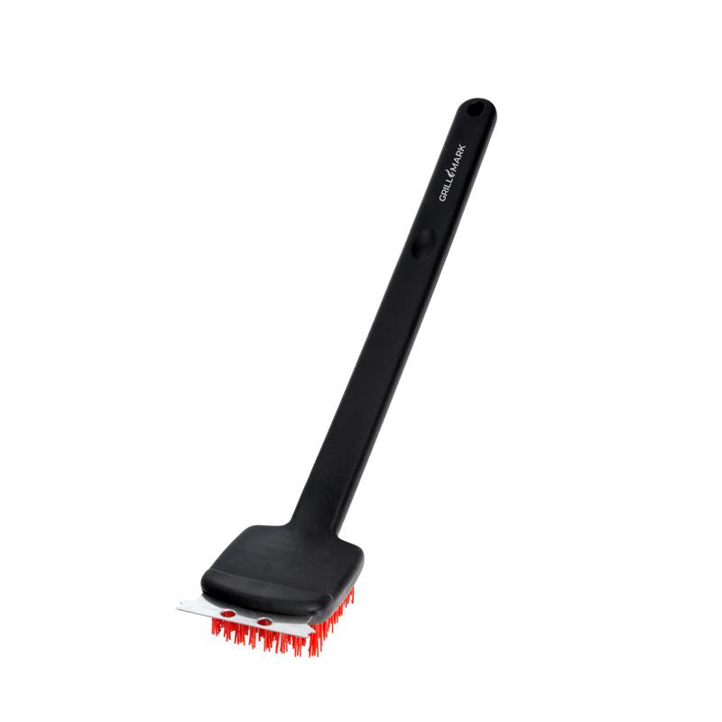 Grill Mark Grill Brush with Scraper 18 in. L 1 pk