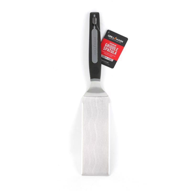 Grill Mark Stainless Steel Black/Silver Griddle Spatula 1 pk