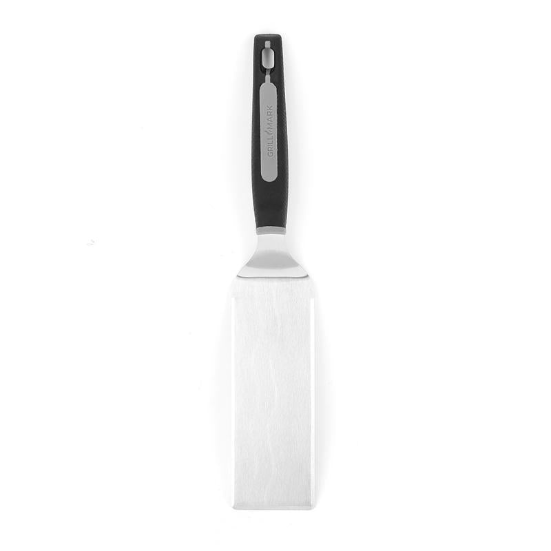 Grill Mark Stainless Steel Black/Silver Griddle Spatula 1 pk