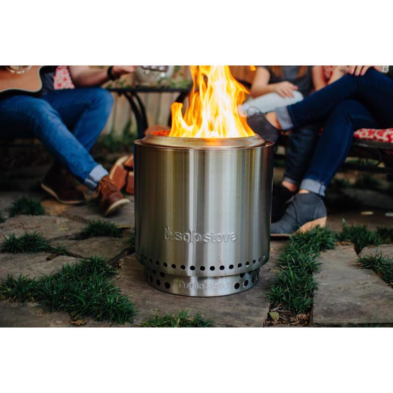 Solo Stove Ranger 15 in. W Stainless Steel Round Multi-Fuel Fire Pit with Stand