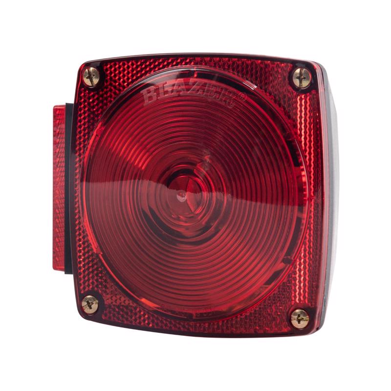 Hopkins Amber/Red Square Trailer Light Kit, Pack of 2