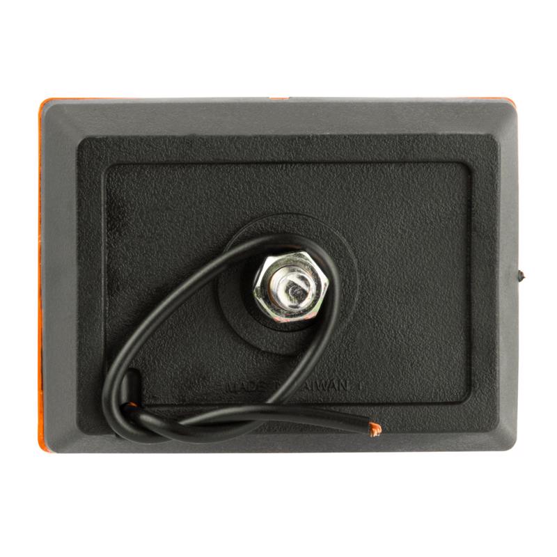 Hopkins Amber/Red Square Trailer Light Kit, Pack of 2