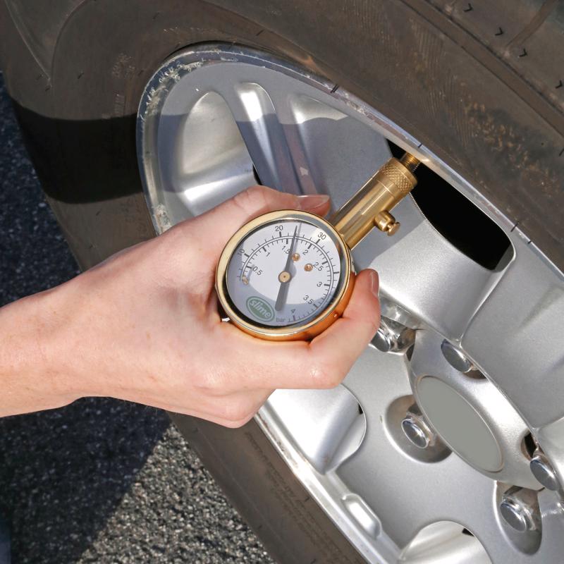 Slime 60 psi Dial Tire Pressure Gauge, Pack of 6