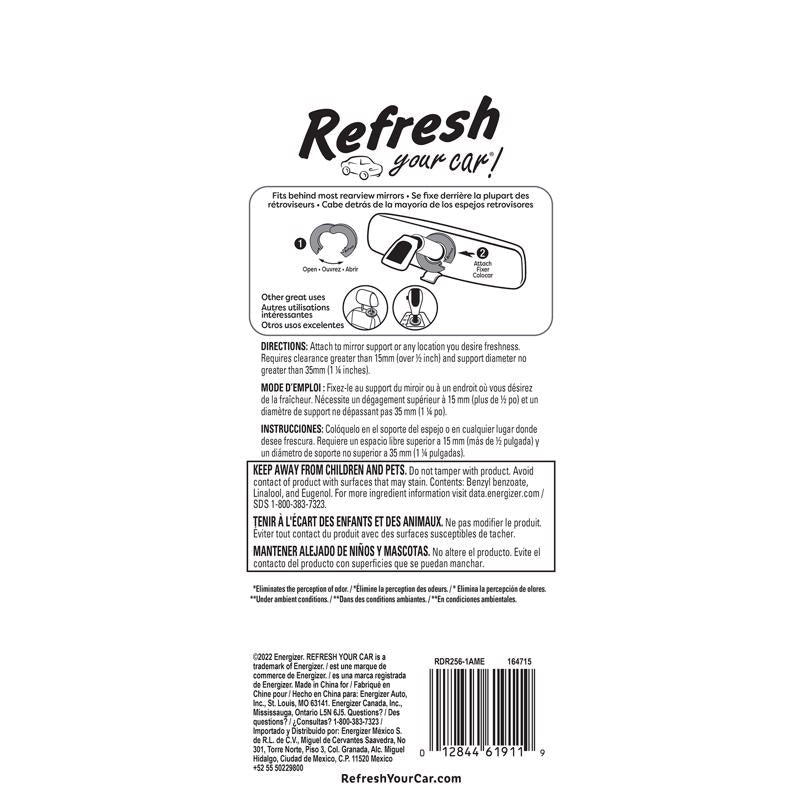 Refresh Your Car! Lightening Bolt Air Freshener 1 pk, Pack of 6