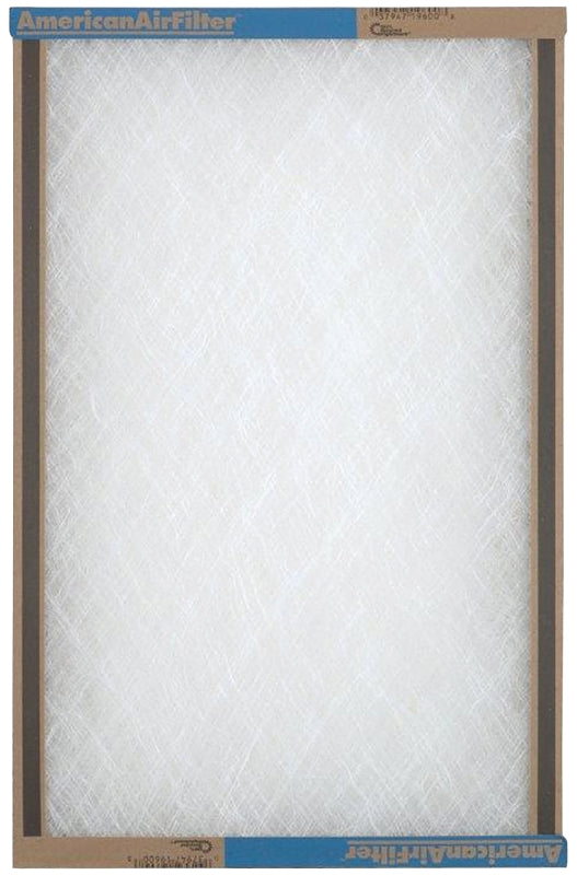 AAF 220-600-051 Air Filter, Disposable, 1 in Thick, 25 in L, 16 in W, Chipboard Frame, Pack of 12