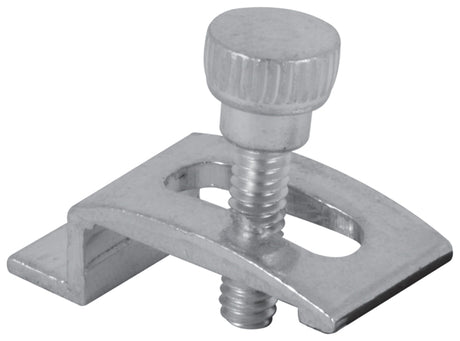 Make-2-Fit PL 7939 Storm Door Panel Clip, 3/4 in L x 1/2 in W x 1/2 in D Dimensions, Aluminum, Mill