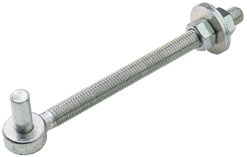 National Hardware N130-617 Full Threaded Bolt Hook, 5/8X8IN L, Steel, Zinc-Plated