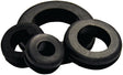 Gardner Bender GHG-1538 Hole Grommet, 3/8 in ID, Vinyl, Black