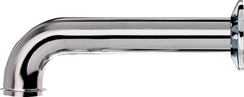 Plumb Pak PP20203 Wall Tube, 1-1/4 in, 7 in L, Brass, Chrome