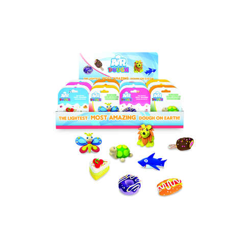Scentco Air Dough Modeling Dough Assorted 1 pc, Pack of 16