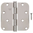 Ace 4 in. L Stainless Steel Residential Door Hinge 1 pk