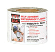 Tite Seal 4 in. W X 33 ft. L Rubber Self-Adhesive Waterproof Flashing Silver